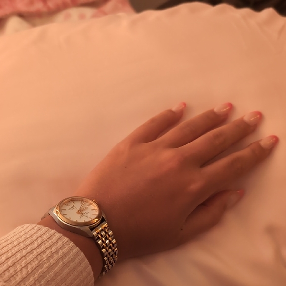 Tissot Silver and Gold Watch - Picture 8 of 8